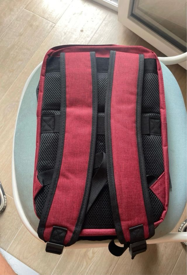 Travel bag rossa Einaudi