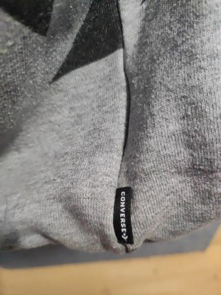 Sudadera Converse Gris Talla L