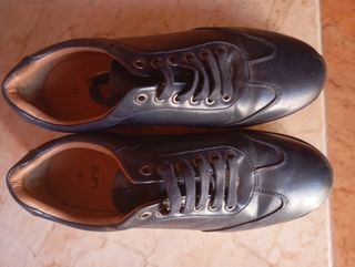 Zapatos, zapatillas de vestir UNIT azul marino. 