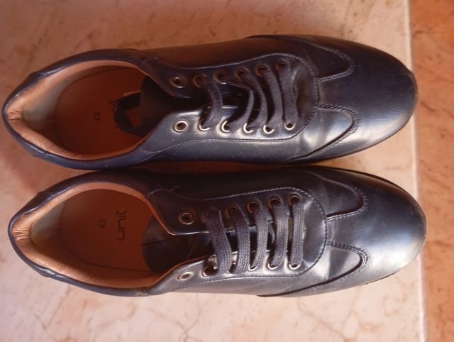 Zapatos, zapatillas de vestir UNIT azul marino. 