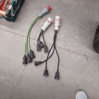 Adaptador Corriente Industrial Gewiss 32A