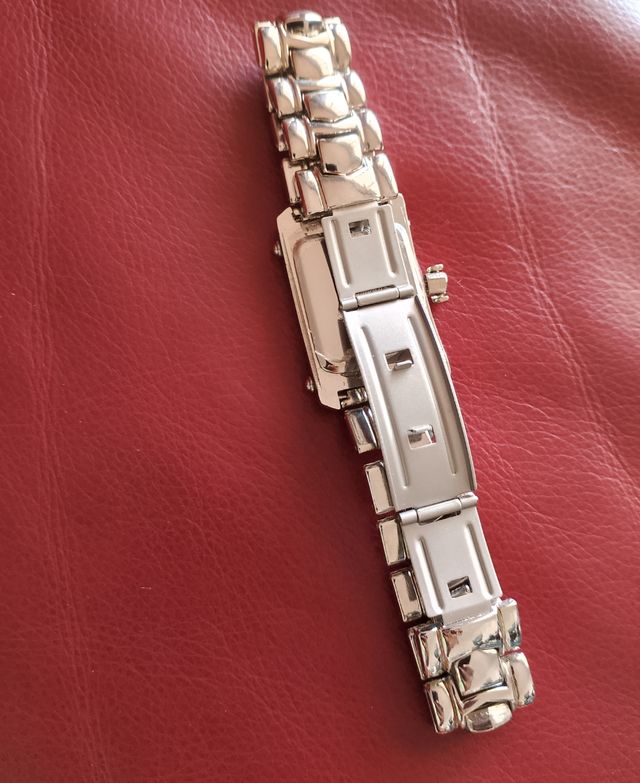 Reloj Christian Gar Cuarzo Negro y Plateado