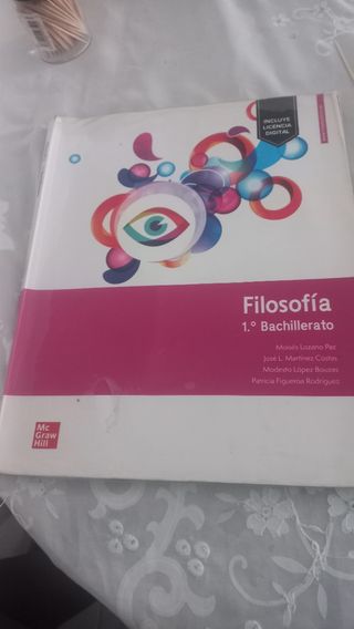 Filosofía 1.º Bachillerato