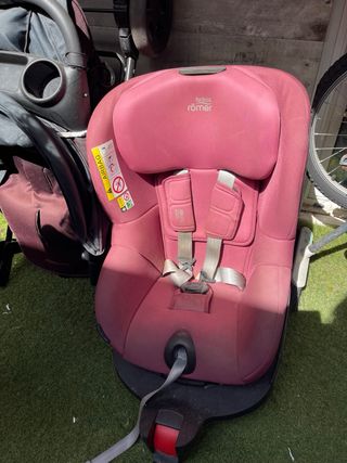 Silla de coche Britax Römer rosa