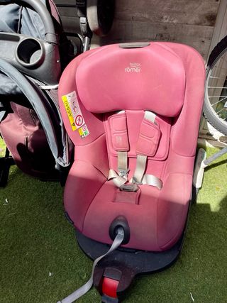 Silla de coche Britax Römer rosa