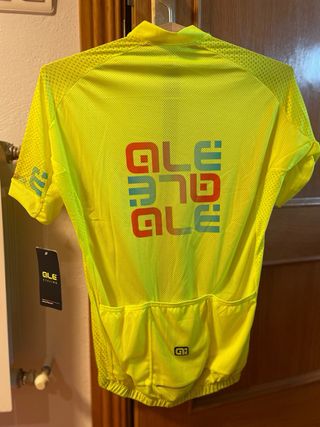 Maillot ALE Ciclismo Talla L Amarillo