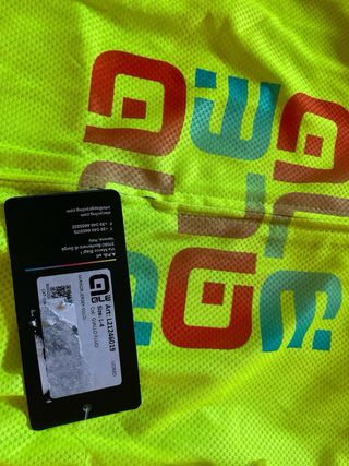 Maillot ALE Ciclismo Talla L Amarillo