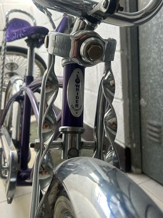 Bicicleta Lowrider Morada