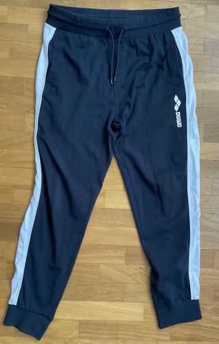 Pantaloni tuta Arena blu e bianchi taglia L
