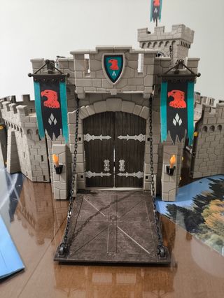 Playmobil 4866 + 4869 Castillo Medieval+ Ariete 