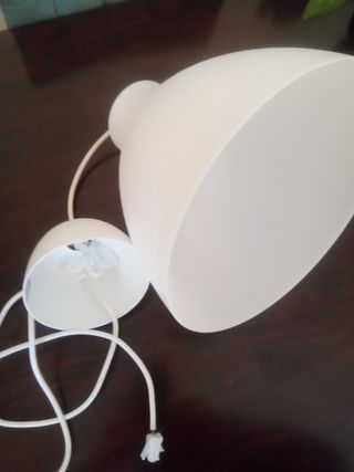 Lámpara de techo colgante blanca