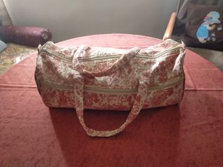 Bolsa de deporte vintage floral