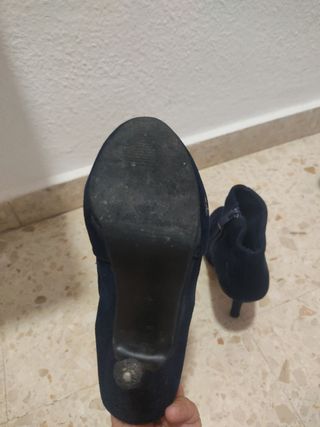 Botas cortas azul marino