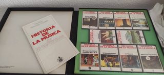 Colección Historia de la Música 10 Casetes