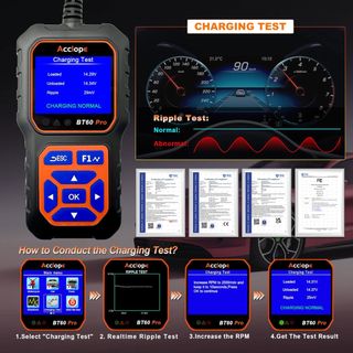 Comprobador de Baterías 6V/12V/24V