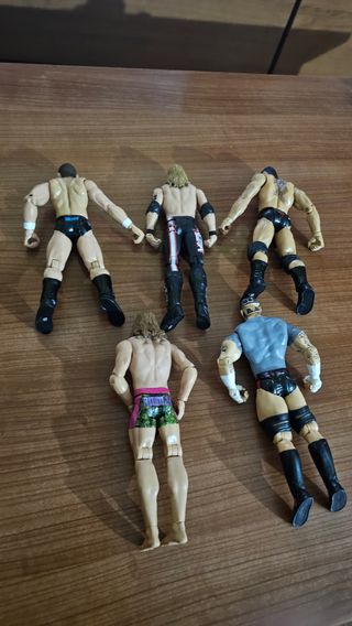 Lote 5 Figuras WWE