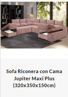 Sofá Rincón Cama Jupiter Maxi Plus
