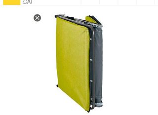 Tumbona plegable verde, 5 posiciones,