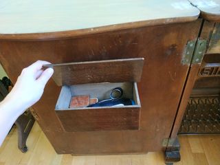 Máquina de coser Singer antigua