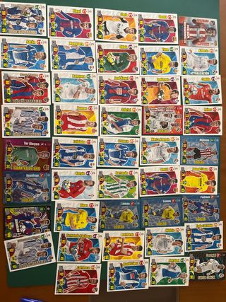 Cromos Adrenalyn 2017-2018.