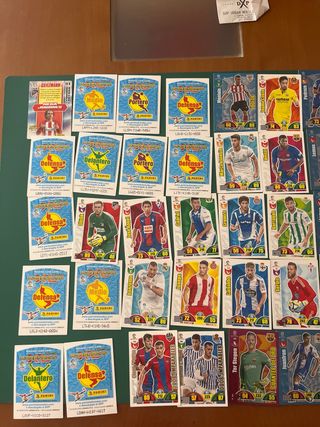 Cromos Adrenalyn 2017-2018.