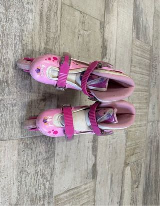 Patines en línea rosas para niña