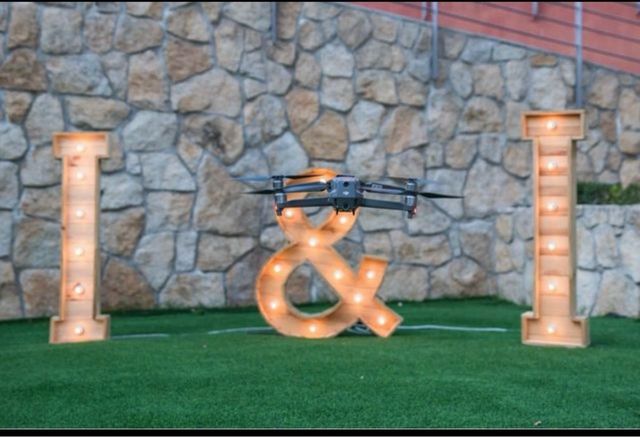Letras luminosas para eventos