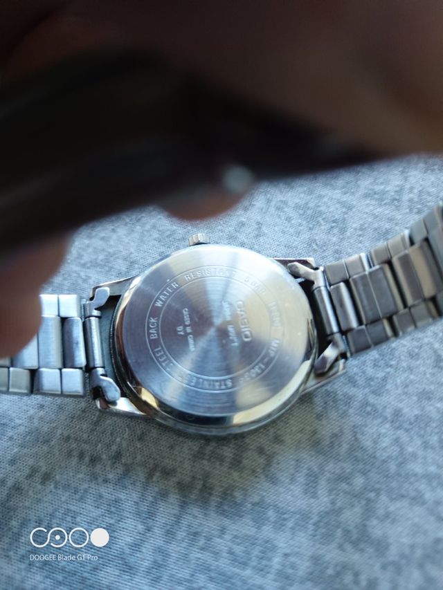 Orologio Casio Uomo MTP-1303P Nero/Argento