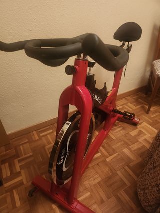 Bicicleta de Spinning Roja