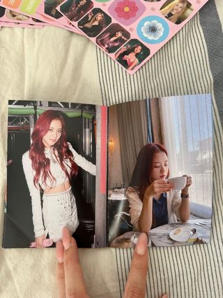 Minilibro y pegatinas Blackpink