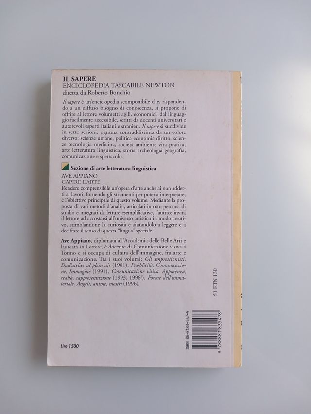 A. Appiano, Capire l'arte