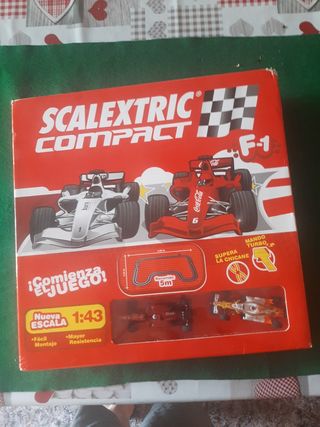 Scalextric 1/43: 8 rectas y 8 curvas