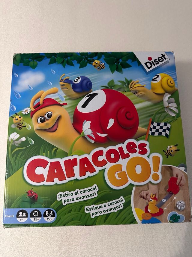 Juego de mesa Caracoles Go!