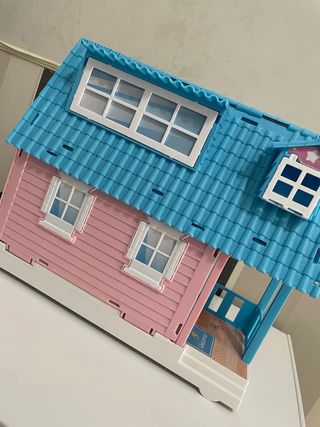 Casa delle bambole CiccinoBello rosa e blu