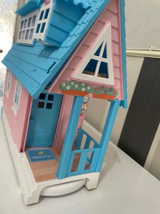 Casa delle bambole CiccinoBello rosa e blu