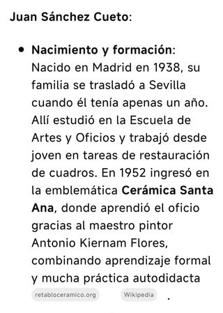 Azulejo pintado Cueto