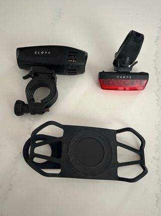 Kit Luces Bici + Soporte Móvil