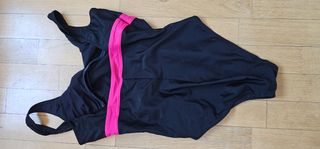 Bañador premamá Decathlon negro talla 40-42