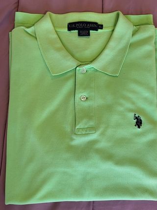 Polo U.S. Polo Assn. Talla XL Verde.