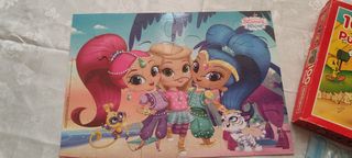 Puzzles Shimmer & Shine y Looney Tunes