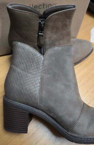 Botas Clarks grises talla 37.5