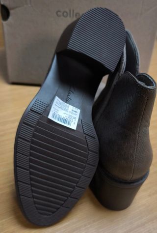 Botas Clarks grises talla 37.5