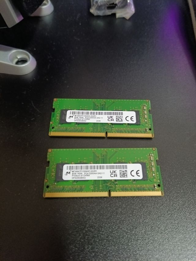 Memoria RAM DDR4 8GB 3200MHz