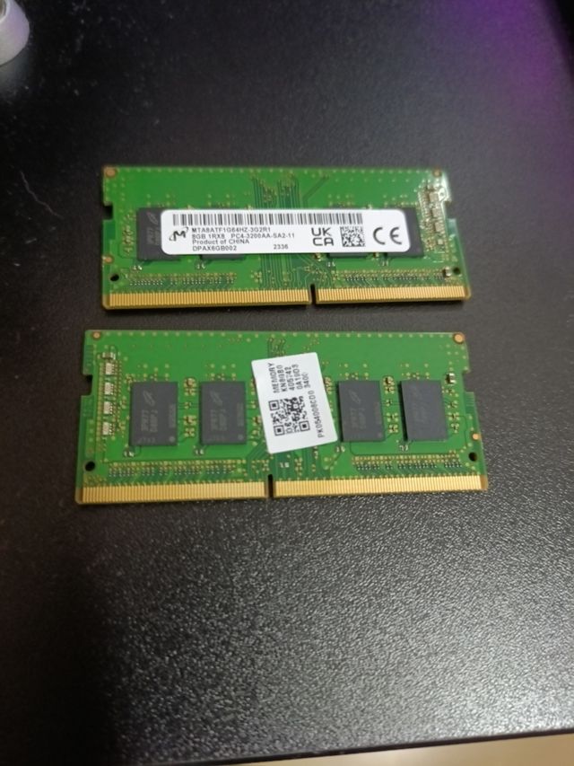 Memoria RAM DDR4 8GB 3200MHz