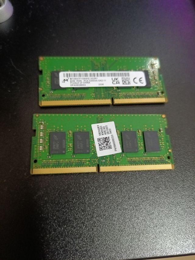 Memoria RAM DDR4 8GB 3200MHz