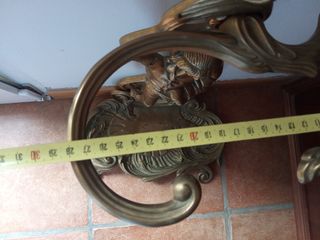 ¡último precio! Paragüero antiguo de bronce