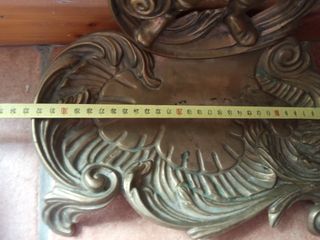 ¡último precio! Paragüero antiguo de bronce