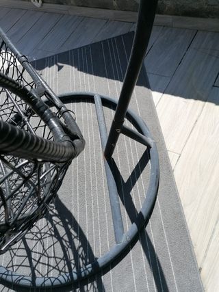 Balancín colgante con cojín grande y funda a parte