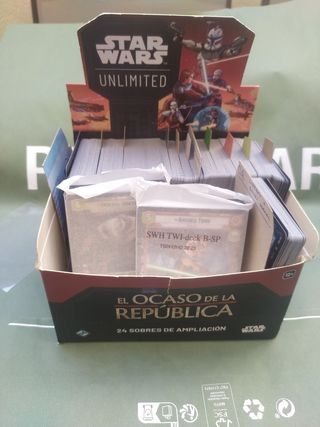 Star Wars Unlimited El Ocaso de la República