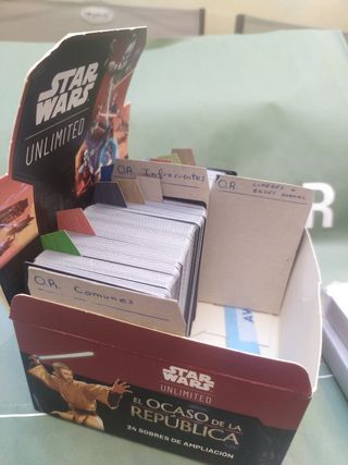 Star Wars Unlimited El Ocaso de la República